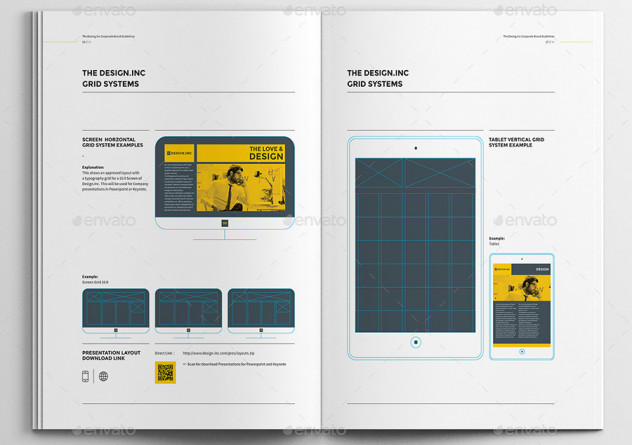 Brand Manual Brochure Template - product preview 6