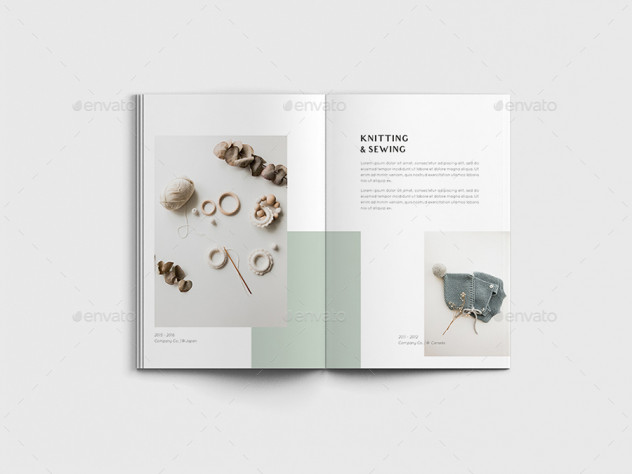 Portfolio Brochure Template &ndash; InDesign (20 Pages) preview #8