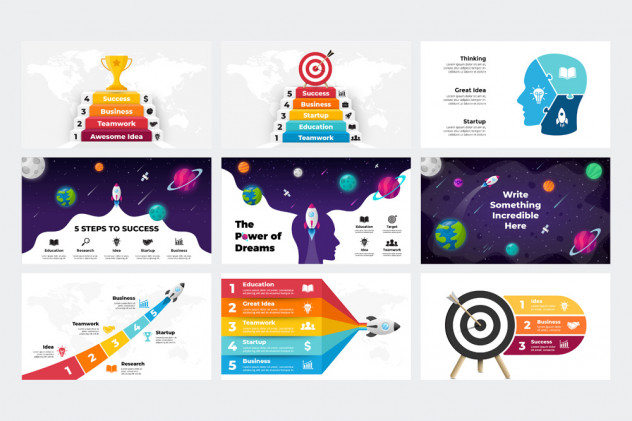 3500 PowerPoint Infographics & Presentation Templates - product preview 1