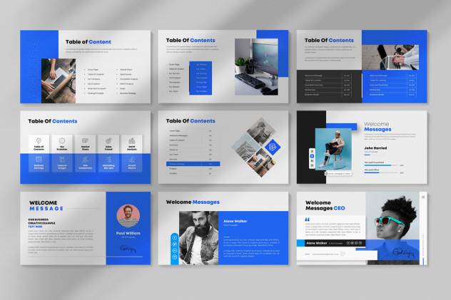 Modern Business PowerPoint Template - product preview 3