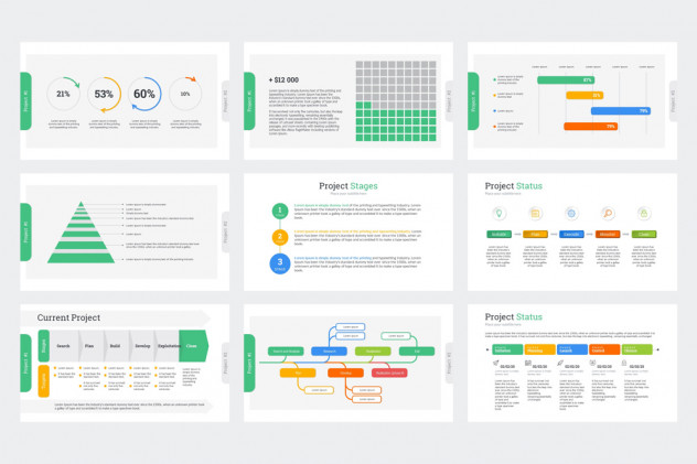 Project Status PowerPoint Presentation Template - product preview 3