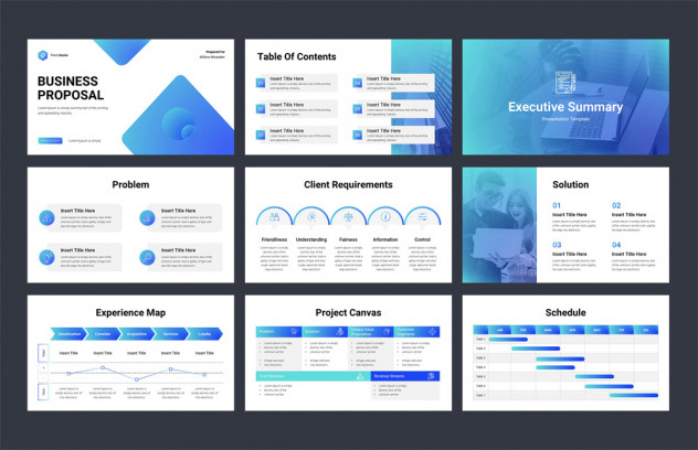 Business Proposal Keynote Template