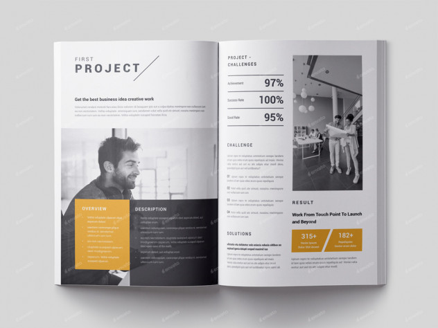 Professional Case Study Template preview #4