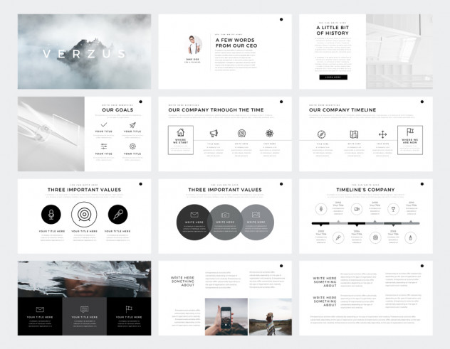 Minimal PowerPoint Template