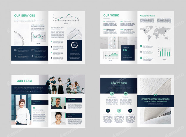 Company Profile Brochure Design - product preview 1