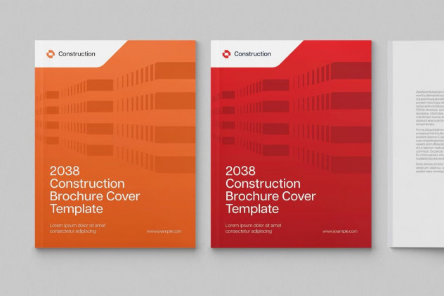 Modern Brochure Cover Template preview #4