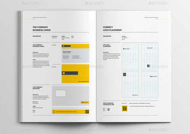 Brand Manual Brochure Template - product preview 5