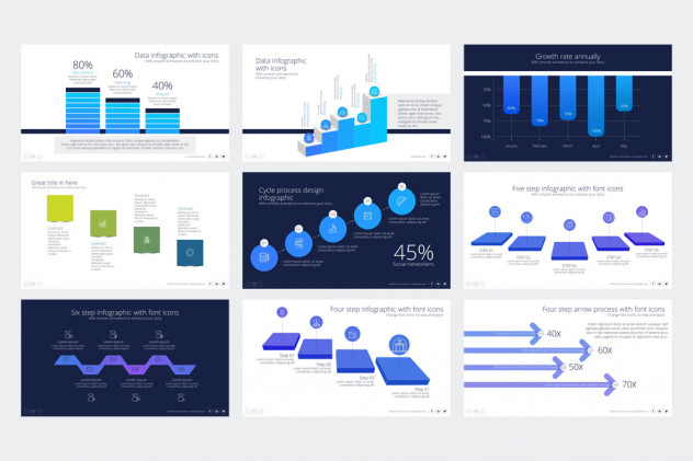 Multipurpose Fully Animated PowerPoint Template - product preview 3