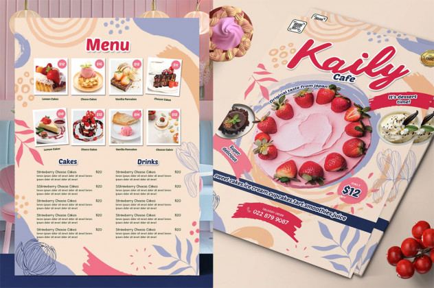 Cafe Menu Design