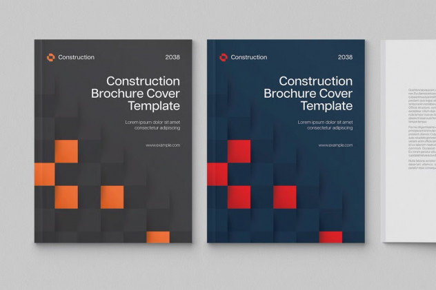Modern Brochure Cover Template preview #2