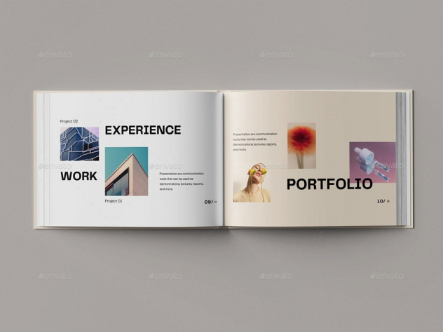 Landscape Book Mockup PSD - product preview 1