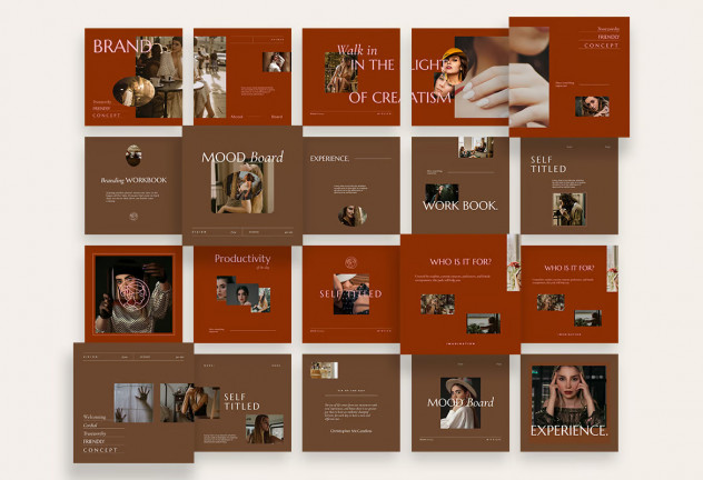 Elegant Brand Instagram Carousel Template preview #3