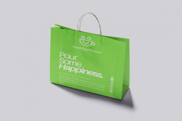 Paper Bag Mockup &ndash; 4 PSD Files preview #4