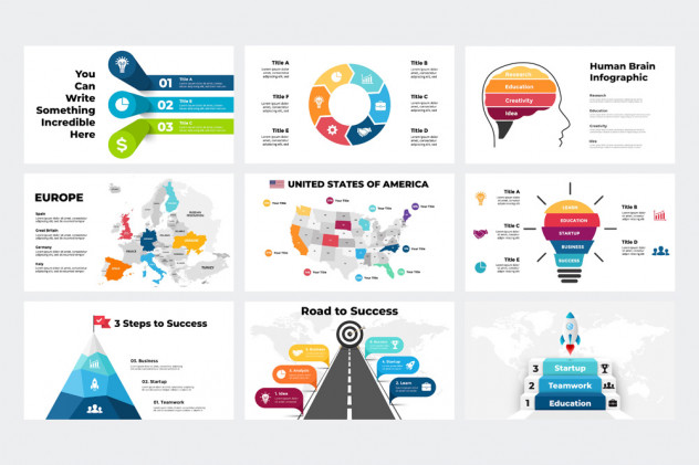 3500 PowerPoint Infographics & Presentation Templates - product preview 0