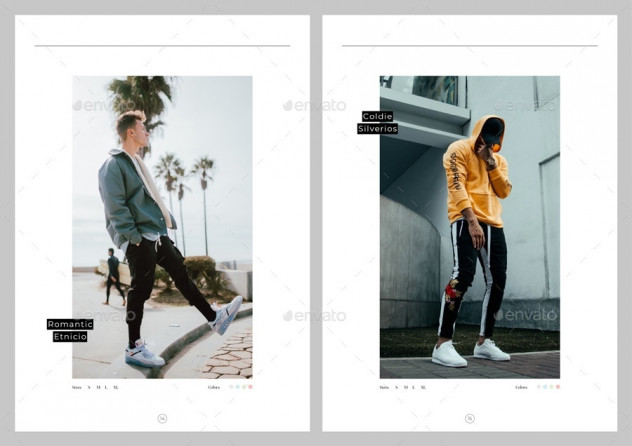 Stylish Fashion Look Magazine Template &ndash; InDesign (INDD & IDML) preview #8
