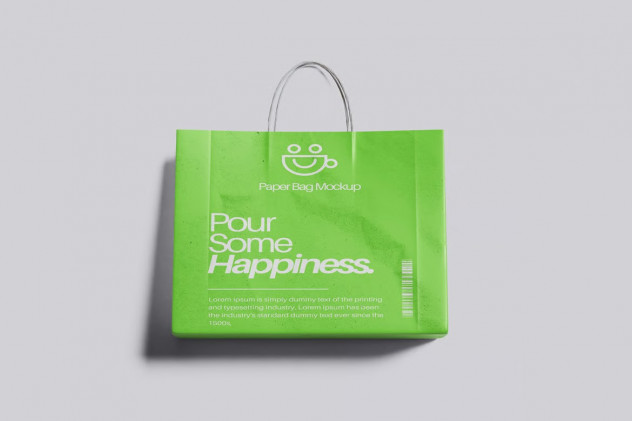 Paper Bag Mockup &ndash; 4 PSD Files preview #2