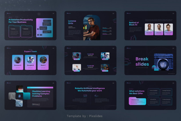 Artificial Intelligence PowerPoint Template - product preview 1