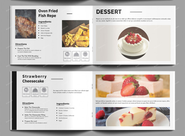 Recipe Book Template - product preview 3