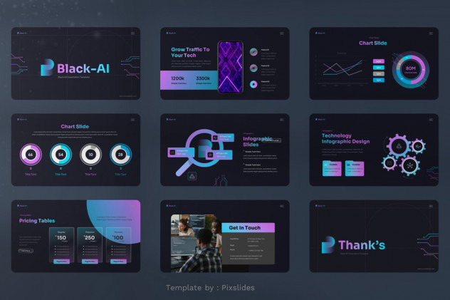 Artificial Intelligence PowerPoint Template - product preview 3