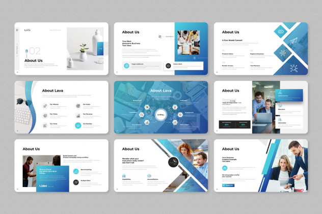 Business Pitch-Deck Presentation PowerPoint Template - product preview 1