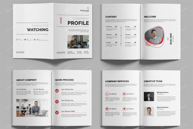 Company Profile Brochure Design