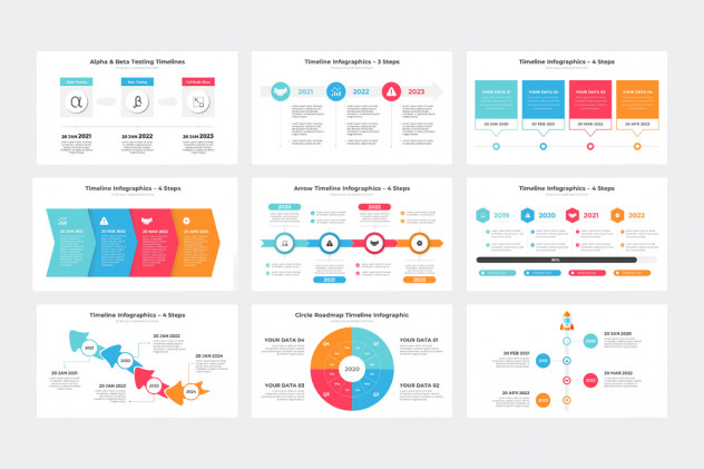 Infographics Complete Bundle PowerPoint Templates - product preview 2