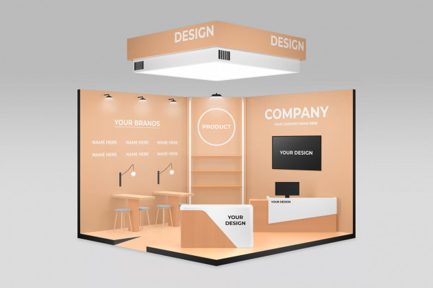 Exhibition Booth Mockup