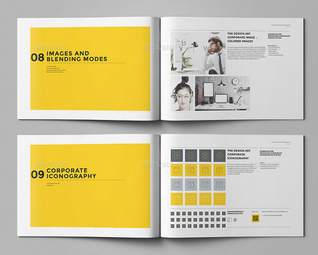 Minimal and Professional Brand Manual and Identity Brochure Template - product preview 4