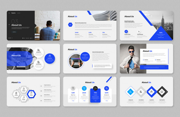 Multipurpose Business-Deck PowerPoint Presentation Template - product preview 3