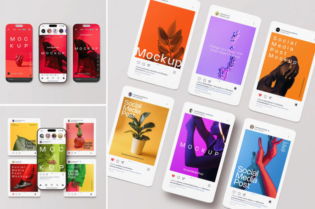 Preview of Social Media Post Mockup