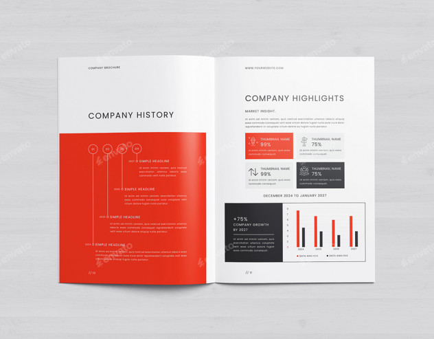 Company Brochure Template preview #8