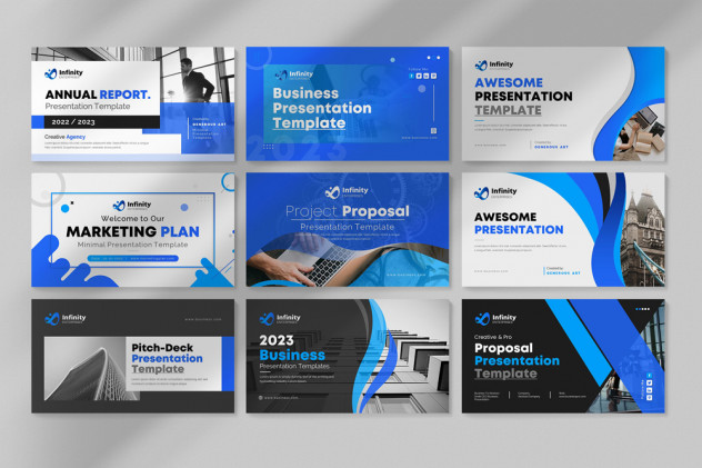 Modern Business PowerPoint Template - product preview 1