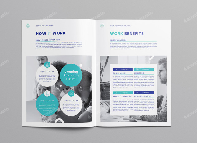 Company Brochure Template - Microsoft Word, InDesign, PSD, Canva preview #7