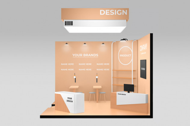 Exhibition Booth Mockup preview #2